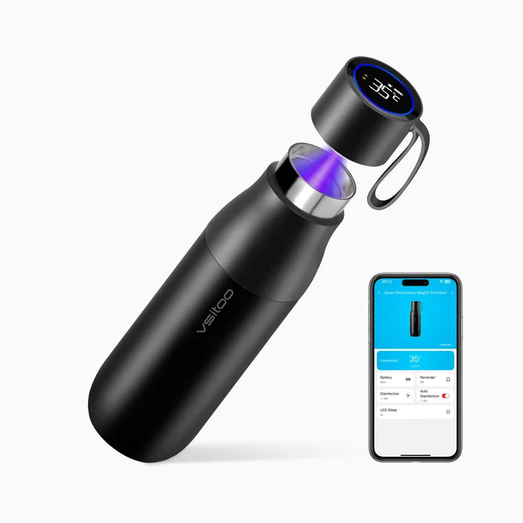 VSITOO S1 Pro Self-Cleaning Water Bottle - 15oz