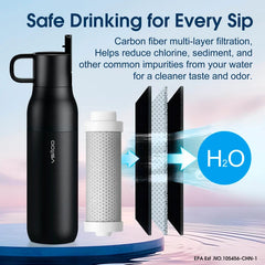 VSITOO S2 Filtered Water Bottle - 25oz